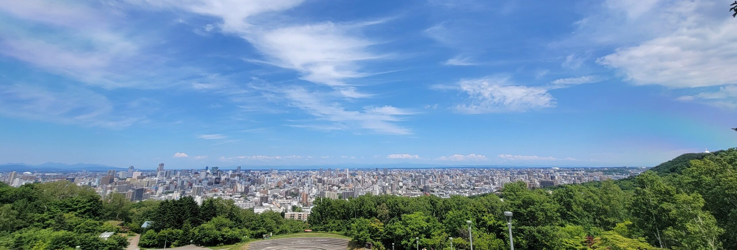 札幌市街地遠望
